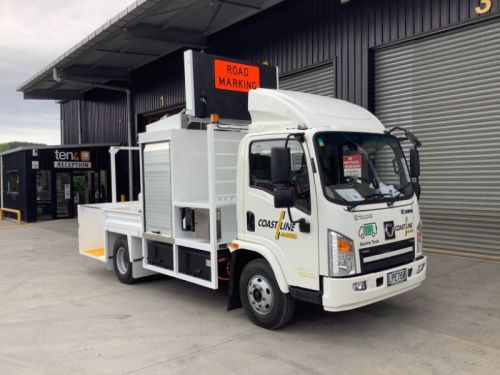 Coastline Road Marker Truck