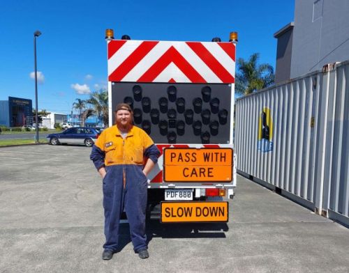 Road Sign Truck