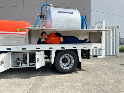 HEB Construction - Loop Truck - Storage Compartment